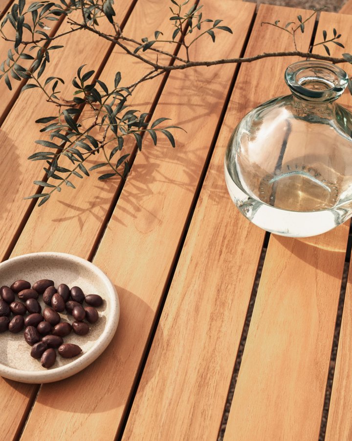 KAVE HOME Brenna vase, liten - klart resirkulert glass (H:18)