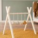 KAVE HOME Maralis aktivitetsstativ for barn - hvit bketre