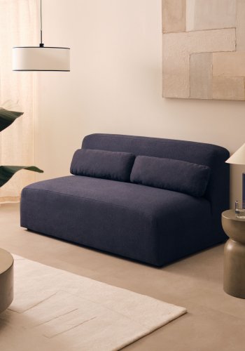 KAVE HOME 2-manns sofamodul - bltt stoff