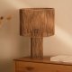 KAVE HOME Pontos bordlampe - naturlig jute