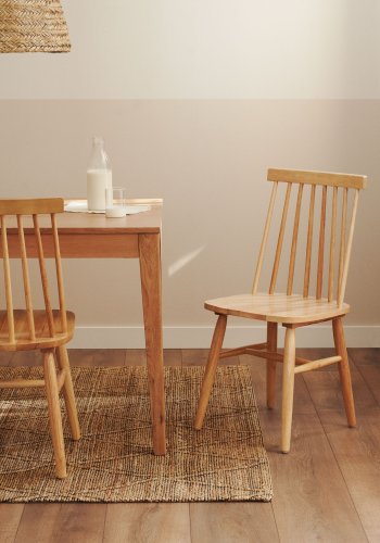 KAVE HOME Kristie spisestol - naturgummitre 