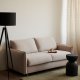KAVE HOME Carlota 2-personers sovesofa - beige chenille (140cm)