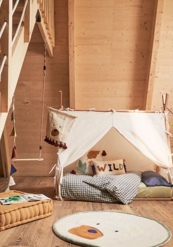 KAVE HOME Maralis tipiseng - naturlig ask (90x190)