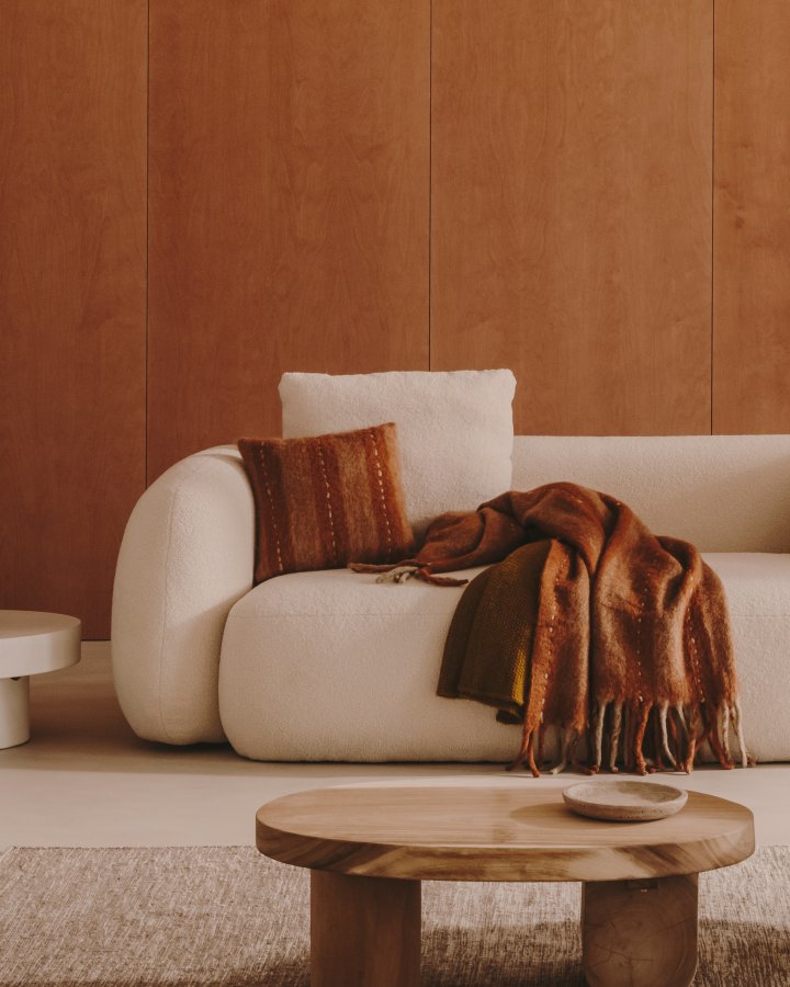 KAVE HOME Mosi salongbord - naturlig mungurtre (90x60)