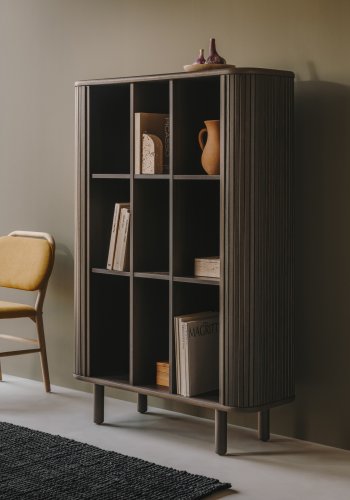 KAVE HOME Mailen skap, m. 2 drer og 2 hyller - mrk ask finer