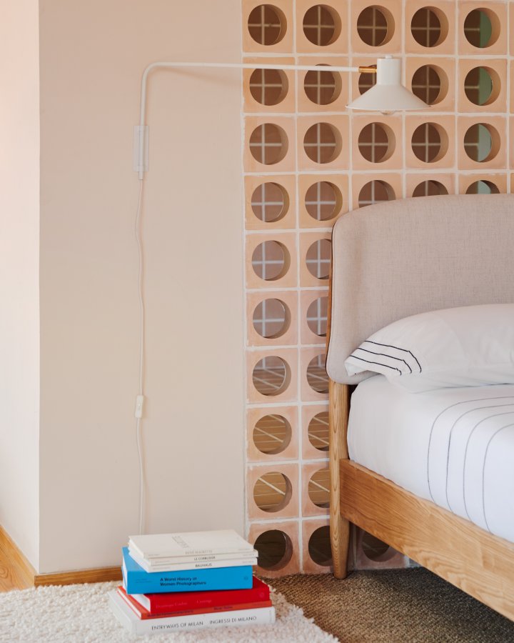 KAVE HOME Aria vegglampe - hvit stl