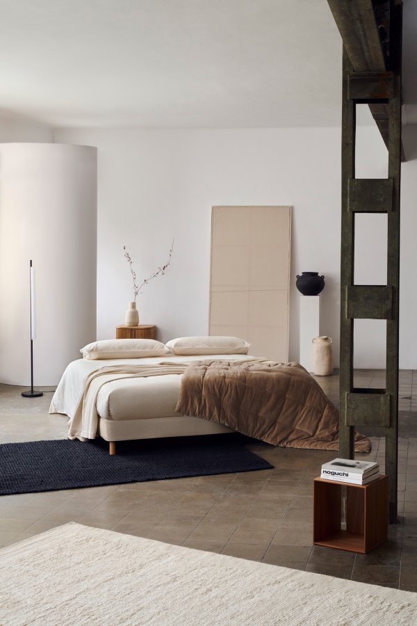 KAVE HOME Litto liten hyllemodul, rektangulr - brun valnttfinish (34x38)