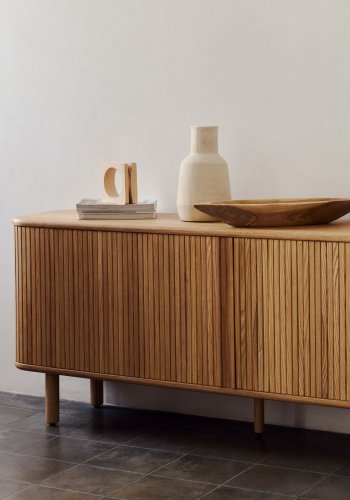 KAVE HOME Mailen skjenk, m. 2 drer - finer i naturlig ask (180x40)