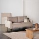 KAVE HOME Carlota 2-seters sofa - beige stoff (184cm)