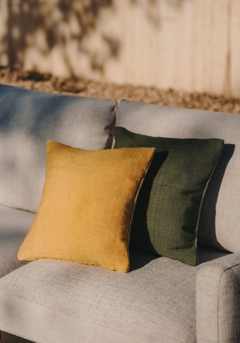 KAVE HOME Sorells utendrs 2-personers modulsofa - grnn aluminium (201cm)