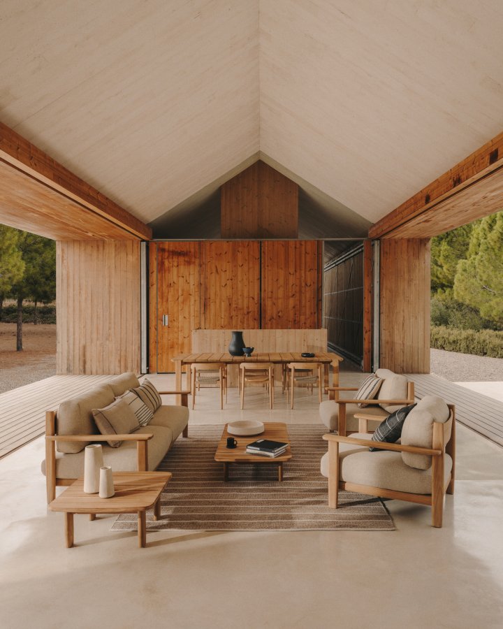 KAVE HOME Desni beige teppe 100 % PET 200 x 300 cm