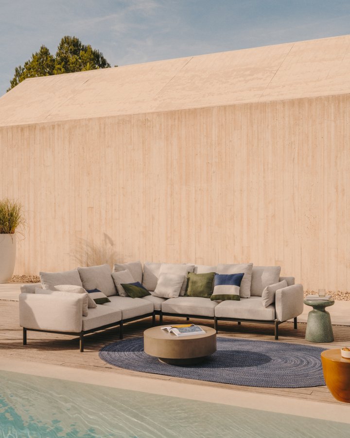 KAVE HOME Sorells putesett til hjrnemodul i beige