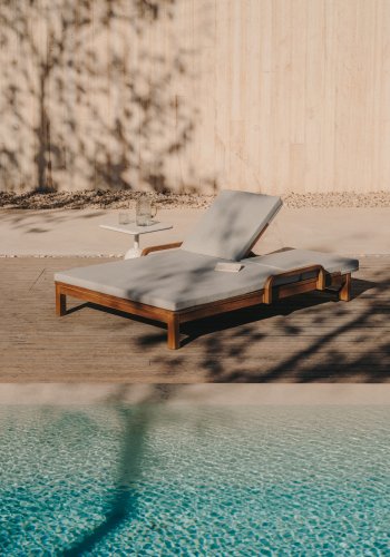 KAVE HOME Sonsaura dobbel solseng, m. 4 pos. - eukalyptus tre