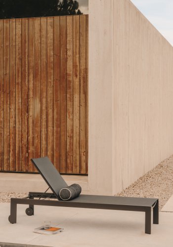 KAVE HOME Canutells solseng, m. 4 pos. - mrkegr aluminium