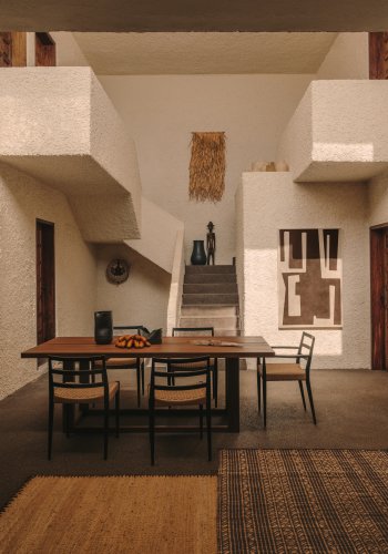 KAVE HOME Sashi spisebord, rektangulrt - naturlig teak (220x100)