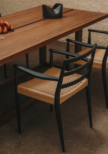 KAVE HOME Sashi spisebord, rektangulrt - naturlig teak (220x100)