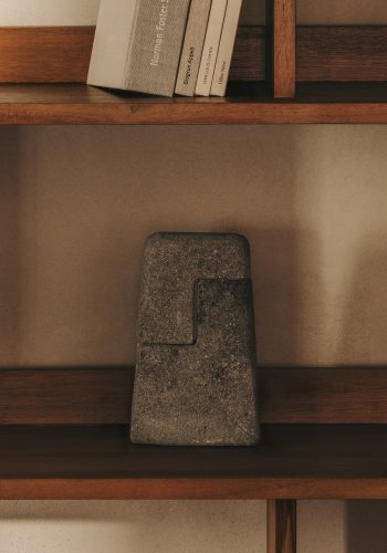 KAVE HOME Sipa skulptur - gr sten (H:20)