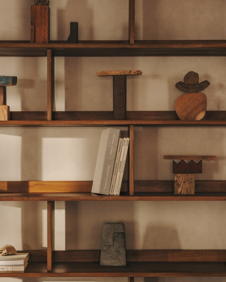 KAVE HOME Sipa skulptur - gr sten (H:20)