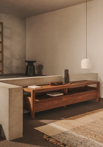 KAVE HOME Sipa skulptur - grå sten (H:30)