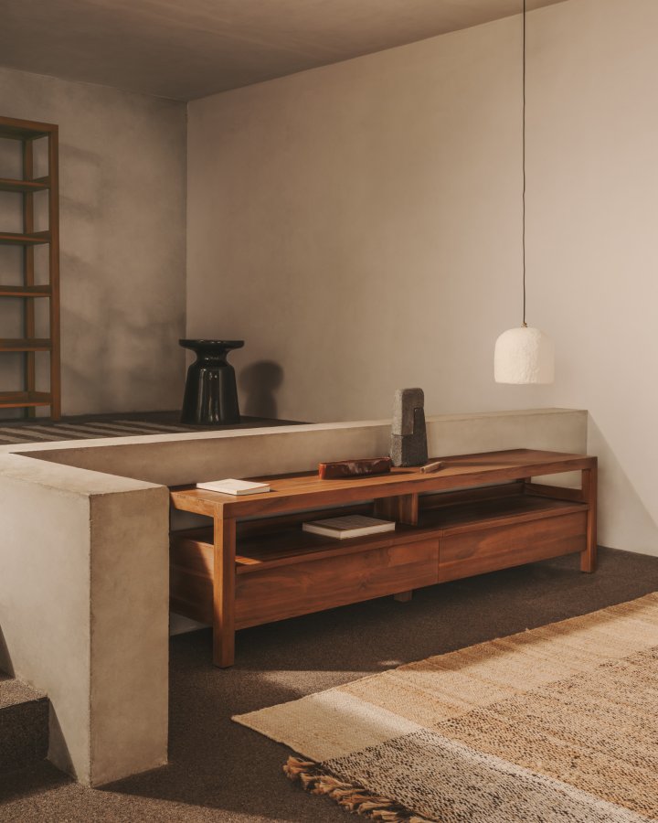 KAVE HOME Sipa skulptur - grå sten (H:30)