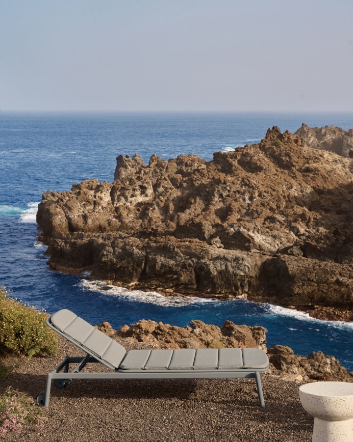 KAVE HOME Marcona solseng, m. 4 pos. - hvit aluminium