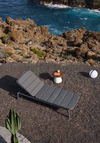 KAVE HOME Marcona solseng, m. 4 pos. - svart aluminium