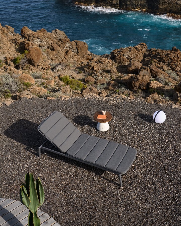 KAVE HOME Marcona solseng, m. 4 pos. - svart aluminium