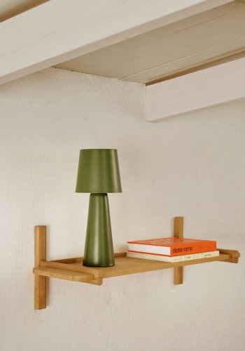 KAVE HOME Sitra modulhylle, 1 heltre eikehylle i naturlig utfrelse, 110 cm, FSC Mix Credit