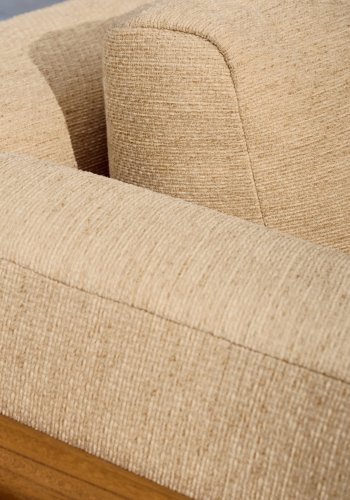 KAVE HOME Turqueta utendrs lenestol, med armlener - naturlig teak