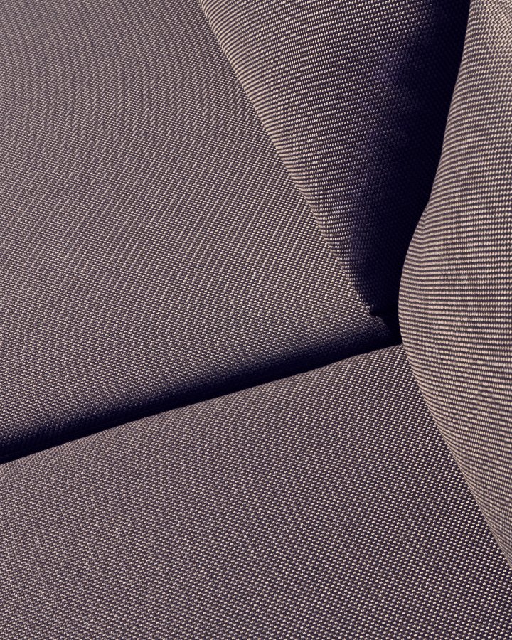 KAVE HOME Tosqueta utendrs salongsett, 5 personer. hjrnesofa og 1 bord - aluminium og teak (sett med 2)