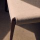 KAVE HOME Cudia stol avtagbart trekk i beige chenille heltre eik, valnttfinish FSC Mix Credit
