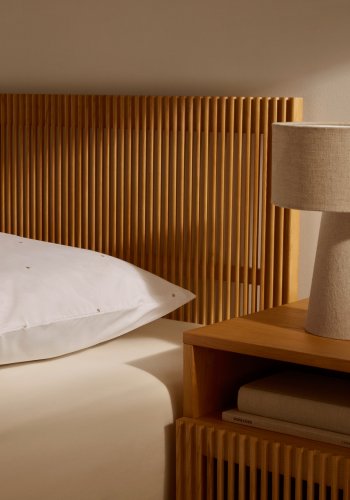 KAVE HOME Beyla sengegavl - naturlig ask (for 160 cm senger)