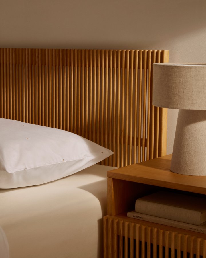 KAVE HOME Beyla sengegavl - naturlig ask (for 160 cm senger)