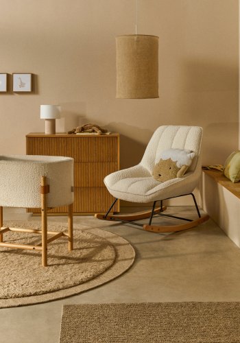 KAVE HOME Helvine kommode, m. 3 skuffer - naturlig eikefiner