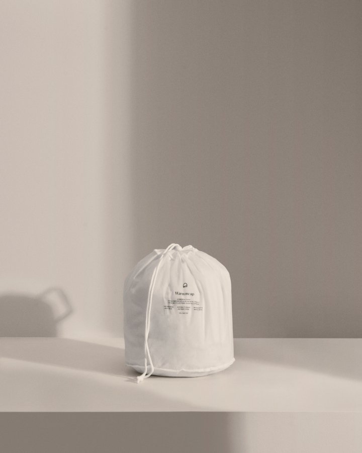 KAVE HOME Mistral dyne - genanvendt polyester stof (til 180 cm seng)