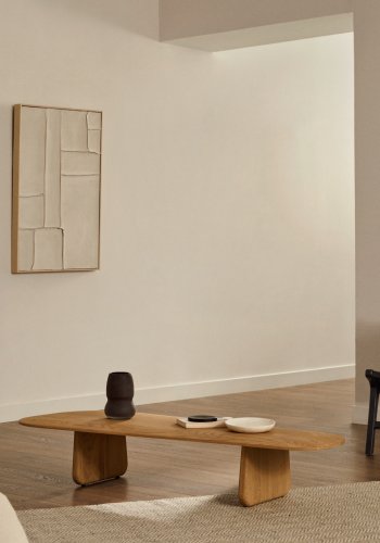 KAVE HOME Pirita salongbord - naturlig eik (146x64)