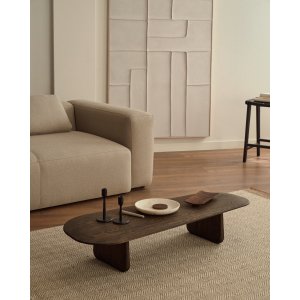 KAVE HOME Pirita salongbord - brun eik (146x64)