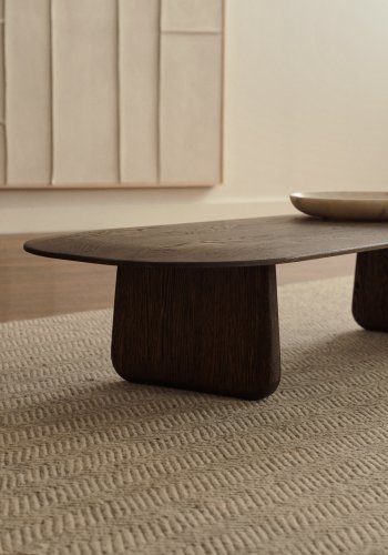 KAVE HOME Pirita salongbord - brun eik (146x64)