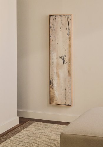 KAVE HOME Selnar gr abstrakt bilde, 122 x 32 cm