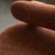 KAVE HOME lenestol i granitt, m. armlener - terracotta chenille og naturlig ask