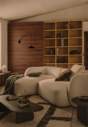 KAVE HOME Kally v�glampe m. drejearm - sort metal