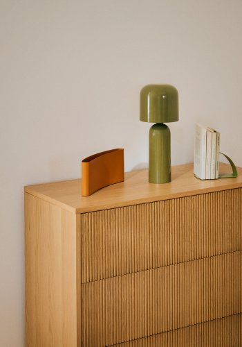 KAVE HOME Helvine kommode, m. 3 skuffer - naturlig eikefiner