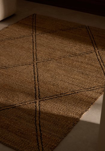 KAVE HOME Vallalta jute teppe, 160 x 230 cm