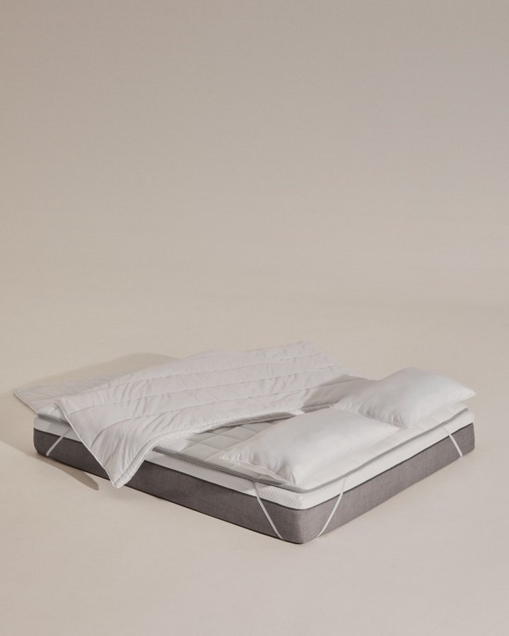 KAVE HOME Atra 70 % dun- og 30 % fjrdyne til seng 150/160 cm, laget i Spania