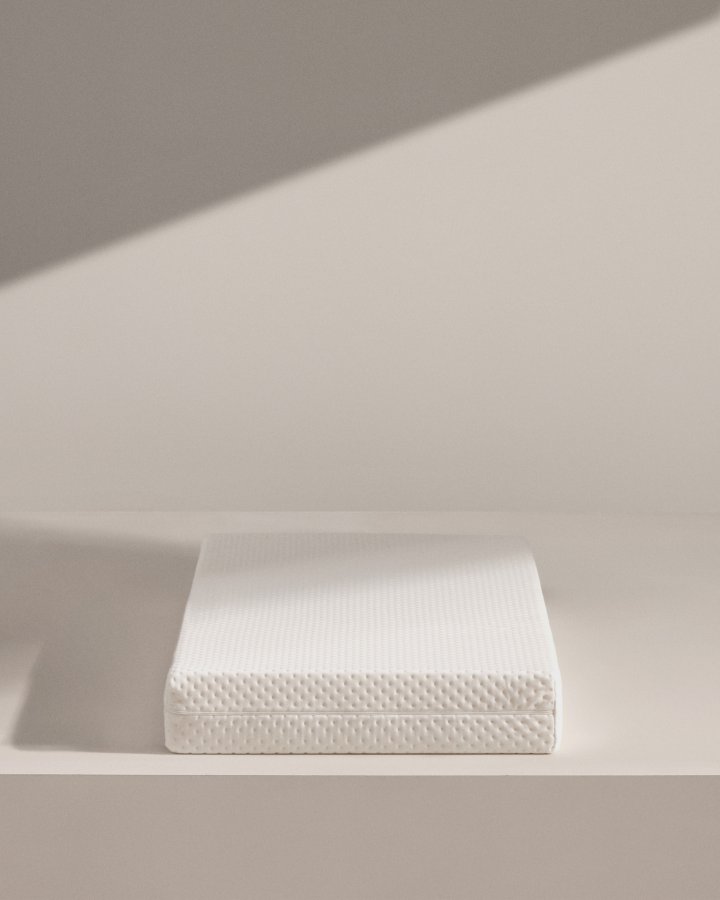 KAVE HOME Valery Adaptive Foam madrass, for Maralis tipi-seng - hvitt stoff (90x190)