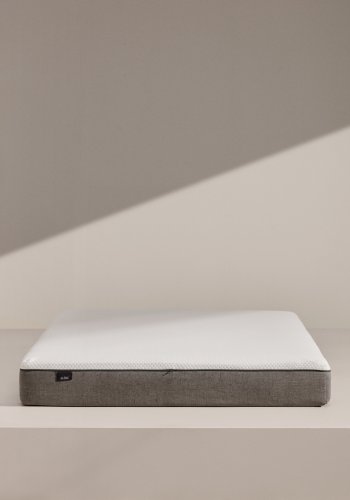 KAVE HOME Eva memory foam madrass - hvitt stoff (160x200)