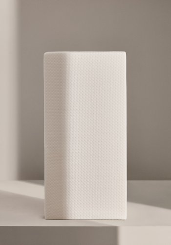 KAVE HOME Valery Adaptive Foam madrass, for Maralis tipi-seng - hvitt stoff (90x190)