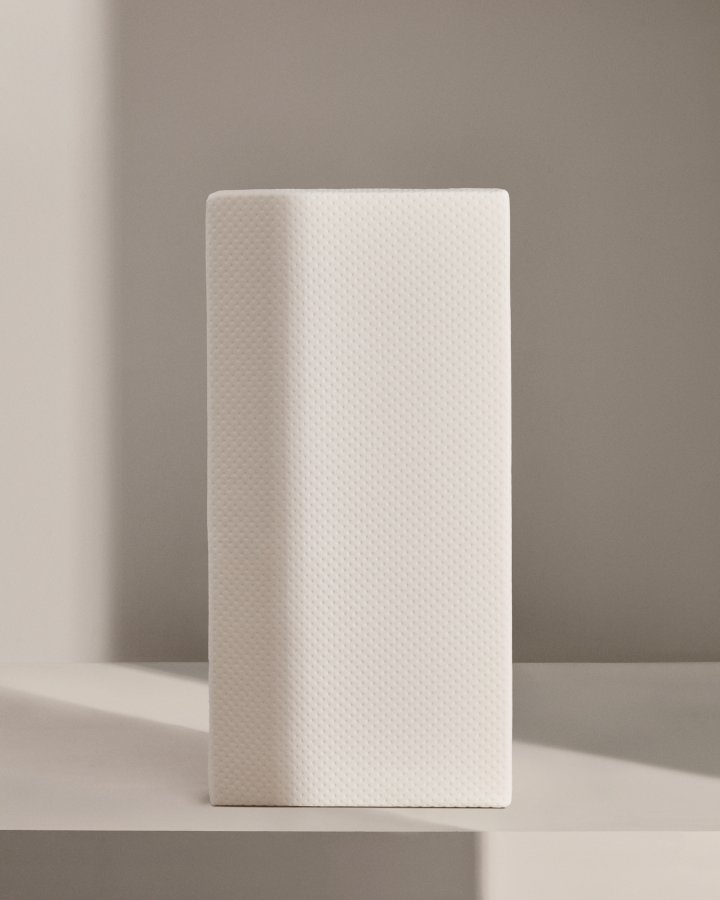 KAVE HOME Valery Adaptive Foam madrass, for Maralis tipi-seng - hvitt stoff (90x190)