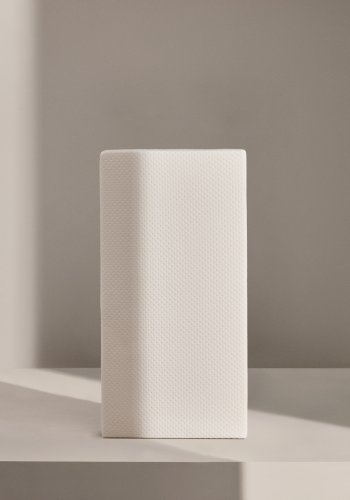 KAVE HOME Valery Adaptive skummadrass - hvit bomull (70x140)