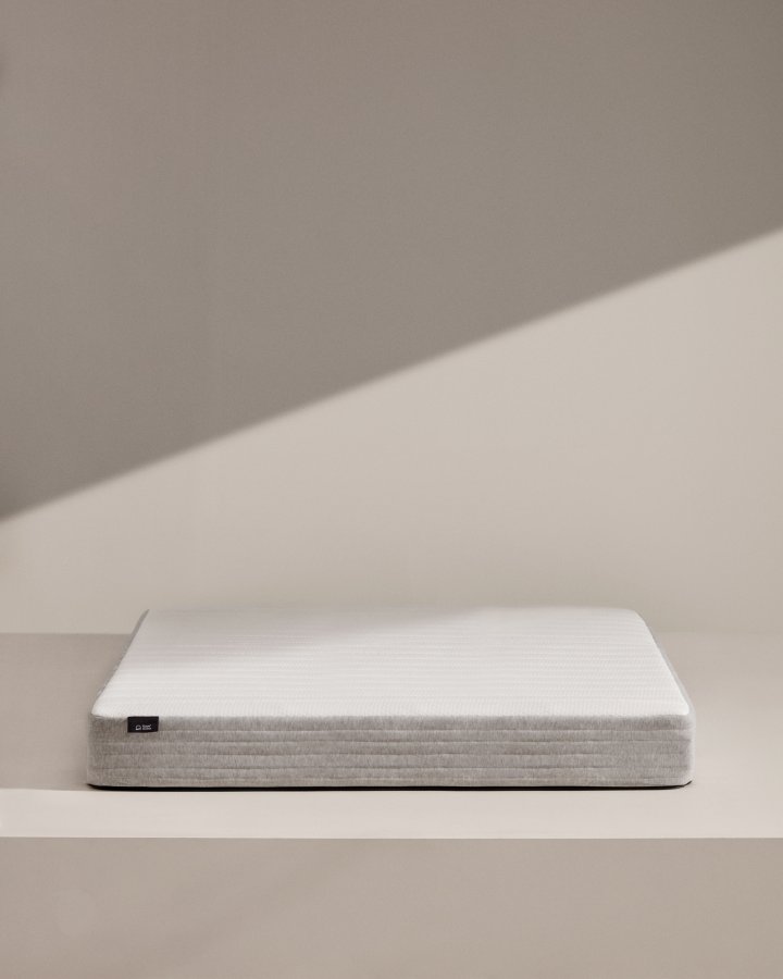 KAVE HOME Juno Pocket fjrmadrass - hvitt stoff (160x200)